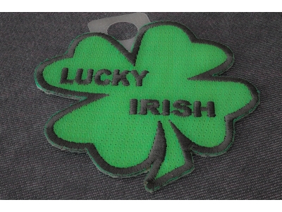 Lucky Irish Shamrock Patch | Embroidered Patches